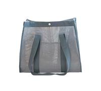 Generico Strandtaschen für Damen | große faltbare Netztasche zum Schwimmen und Sport, wiederverwendbare Einkaufstaschen für Küche, Reisen, Resort, Picknick, Urlaub im Freien, riferimento