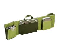 Generico Tragetasche mit Laptop-Fach, faltbare Tragetasche aus grünem Filz | Handtasche mit Fächern, für Frauen, , Lehrer, tägliche Reisen, , Arbeit, College Büro