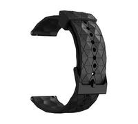Generico Uhrenarmband: 2,2 cm dünnes weiches Silikonband, leichtes Armband mit Schnellentriegelung, Sportzubehör mit Dornschließe | Bequemer Ersatz für Fitness, riferimento alla descrizione