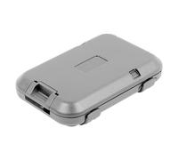 Generico Visitenkartenetui - Bankkartenhalter 11 x 7,1 x 2,2 cm | CardProtector ohne Kontakt mit Verriegelung, wasserdichter Kartenhalter aus Aluminium mit Verriegelung, tragbarer Cardprotector gegen