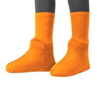 Genérico Wiederverwendbare Überschuhe - Polyester, 37 x 14 x 29 cm, rutschfest, hoher Schaft, für Wanderschuhe mit Schutz vor Feuchtigkeit, für Camping und Wandern, Orange, siehe die Beschreibung