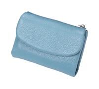Generico Women Wallet - Women Coin Purse - Artificial Leather Slim Large Capacity Holder | Organizer For Mother Teens Girlfriend Pocket Money Purse Small Change, blau, Beziehen Sie sich auf die