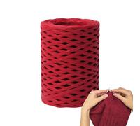 Générique Bast zum Häkeln, 5 mm x 150 m, aus Naturpapier, Luxusgarn für Tasche, Sommerhut und Handwerk, zum Basteln, Dekoration und Gartenarbeit, strapazierfähige Rolle für kreative Projekte