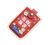 Générique Credit Holder, Boho Style Wallet, Multi Slots Cardholder, 4,13 x 2,95 x 0,2 Zoll Small Card Holder, Compact Design, Features Protection for Storing Multiple Cards Securely, B, Se référer au