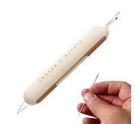 Générique Einfädler für Nadeln | 2-in-1-Werkzeug zum Einfädeln und Nahttrennen, Zubehör zum schnellen Entfernen des Fadens für Haus, Menschen, Alter, Stickerei, Handwerk
