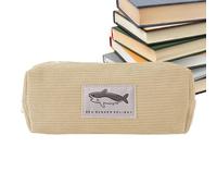 Générique Federmäppchen für Tiere - Hai-Brieftwarentasche mit großer Kapazität | niedlicher Mehrzweck-Stift für Schüler, Schulbedarf, Reisen, Büro, Büro, Beige Yellow, Se référer au descriptif