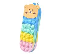 Générique Federmäppchen mit Tiermotiv, 24,6 x 9,54 cm, Tier-Design, Reißverschluss, Stressabbau, Spielzeug Combo, niedlicher Stifthalter für Mädchen, , Reisen, Preschool, Home, Schule Use