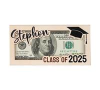 Générique Graduation Money Holder, 2025 Money Wallet, Class of 2025 Congrats, Graduation Decorations for Men Women Her, Him, Daughter, Son, Graduation Keepsake More, Schwarz , Se référer au descriptif