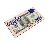 Générique Graduation Money Holder, 2025 Money Wallet, Class of 2025 Congrats, Graduation Decorations for Men Women Her, Him, Daughter, Son, Graduation Keepsake More, blau, Se référer au descriptif