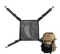 Générique Helmnetz für Rucksack - leichte Aufbewahrungstasche - Netztasche für Rucksack Motorrad Ski Wandern Reise Fahrrad Klettern - für Reisen im Freien, Reisen, Road Trip, Klettern