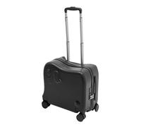 Générique Kids Suitcase | Kinderluggage | Multifunktionales Kindergepäck für Kinder zum Einrollen mit Rädern, farbenfrohes Kindergepäck für & Mädchen, Reisen & Familienurlaub, Schwarz, Se