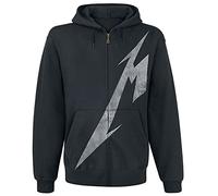 Générique Metallica Shrouded Männer Kapuzenjacke schwarz Band-Merch, Bands