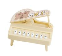 Générique Mini Piano Keychain - Fidget Gadget Entspannung mit Sound, Piano Keyboard Anhänger | Teenager Erwachsene Damen Herren Kinder Student Schule Reise Commuting Backpack