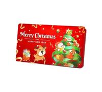 Générique Money Box - 18,5 x 10 cm Christmas Money Wallet, Festive 10 Slots Folding Holder | Happy Christmas Cash Box, für Festival Proposal Valentines Children Birthday Adults Friends Kids Men Women