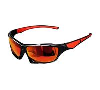 Générique Polarized Sonnenbrille, umfassender Sonnenschutz, bequem & stylish Design Fashion Shades, Outdoor Sports Eyewear für Fahren, Fischen, Laufen und Radfahren, rot, Se référer au descriptif