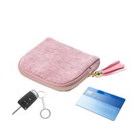 Générique Schmucketui für Reise | Kompaktes Etui mit Reißverschluss - Reisebox aus Flanell für Schmuck, für Halskette, Ring, Armband, Geschenk für Damen, Urlaub und Outdoor