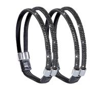 Générique Schuhriemen mit hohen Absätzen aus Strass - abnehmbare Schuhriemen, hohe Absätze; Ersatz-Schnürsenkel für den Knöchel für Mädchen für Sandalen, B, Se référer au descriptif