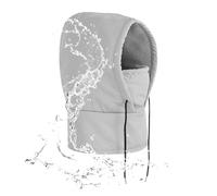 Générique Ski Face Cover - 33,78 cm Thermal Winter Måsk | Winddicht Wasserdicht Hood - Polyester PU Fleece Lined Adjustable Drawstring Neck Warmer for Skiing Cycling Running Hiking,