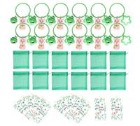 Générique St. Patrick's Day Schlüsselanhänger-Anhänger, 12-teilig, saisonale Dekoration, Bauernhofstil, Irisches Schweinchen | Para Viajes En General, Desplazamientos Diarios Y Actividades De