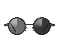 Générique Verstellbare getönte Sonnenbrille: Polarisierte runde Sonnenbrille mit integriertem ND-Filter für UV-Schutz, Urlaub, Outdoor-Sport, Strand, Freizeit, Fahren, Schwarzer Rahmen, Se référer au