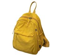 Générique Vielseitiger Rucksack - Reisetasche mit mehreren Taschen | Universal-Rucksack für Schule, Universität, Wandern, für Frauen, Männer, Mädchen, gelb, Se référer au descriptif