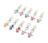 Generisch 10Er Set Schutzengel SchlüSselanhäNger FüR Taschen Rucksack AnhäNger Engel Ornament SüßEr Engel AnhäNger SchlüSselbund Geschenkidee FüR Partys Und Feier