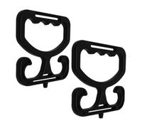 Generisch 2 Pack Shopping Bag Holder Portable 80lbs Heavy Duty Grip Carrier
