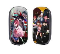 Generisch 2 PCS Dan Da Dan Anime Pencil Case Bag, Large Capacity Stationery Bag, Pencil Cases Bag for Teenagers, Suitable for School Bag with Student Stationery for Girls and Boys (Momo-2)