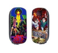 Generisch 2 PCS Dan Da Dan Anime Pencil Case Bag, Pencil Cases for Teenagers, Large Capacity Stationery Bag, Suitable for School Bag with Student Stationery for Girls and Boys (Momo-1)