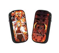 Generisch 2 PCS Japanese Anime Pencil Case Bag, Pencil Cases Bag for Teenagers, Large Capacity Stationery Bag, Suitable for Pencil Case Bag with Student Stationery for Girls and Boys (Kyoujurou)