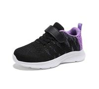 Generisch 2025-Mädchen-Sneaker für den Alltag lässig bequemes festes Design leichtes atmungsaktives modisches Schuhwerk für Teenager Kinder im von 7 bis 15 Jahren (Purple 31.5 Little Child)