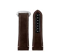 Generisch 21-mm-Armband aus Kalbsleder, kompatibel mit dem Herrenarmband 311.92.44 der Omega Super Moon Dark Side Apollo 8-Serie