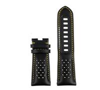 Generisch 21-mm-Armband aus Kalbsleder, kompatibel mit dem Herrenarmband 311.92.44 der Omega Super Moon Dark Side Apollo 8-Serie