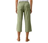 Generisch 3/4 Hose Damen Baumwolle Leinen Sommer Caprihose Weite Hose Strand Outdoorhose High Waist Sommerhosen Leichte Relaxhose Alltag Atmungsaktive Strandhose Lässige Leicht Damenhose