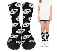 Generisch 67 Socken, 40x9.5cm 6 7 Socks Meme, 67 Ice Cream Socks, Creams Drips Crew Sock, Weich Atmungsaktiv Lustig Für Hockey Volleyball Sport Basketball Tägliches