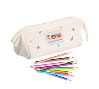 Generisch Adorable Pencil Case, Compact Bear Pouch, Handy Pen Organizer, School Desk Storage, Classroom Study Accessory, Stationery Bag for Girls, Boys, College, 21x7x10cm/8.27x2.76x3.94 inches