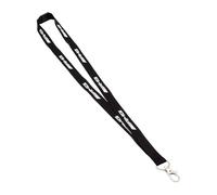 Generisch AMG Schlüsselband, Lanyard, Schwarz, Nylon-Material mit Karabinerhaken