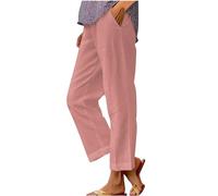 Generisch Angebote Kleidung Black Friday Angebote Damen Hose Sommer Leicht Damenhose Aus Baumwolle Leinen Lockerer Jogging Hose Outlet Angebote
