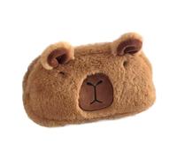Generisch Animal Pencil Case - Animal Capybara Pen Pouch, Cute Pencil Pen Holder Case 3D Plush Animals School Supplies Storage Bag Pouch Plush Toy For Kids Teens Students Office Desk Accessories