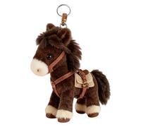 Generisch Animal Stuffed Doll - 7.09 Inch Plush Horse Keychain | Plush PP Cotton Pendant - Cute Bag Charm for Backpacks Purses travel 2026 Year of The Horse