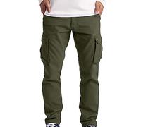 Generisch Arbeitshose Herren Jeans Cargo Hose Lange Cargohose Combat Tactical Hose mit vielen Taschen Baumwolle Freizeithose Jogginghose Frachthose Unifarben Outdoorhose Geschenk für Männer