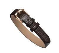 Generisch Armband Leder Herren, Damenarmband Aus Echtem Leder, Verstellbar, Handgefertigt, Steigbügelriemen, Manschettenarmband Mit Schnalle, Punk, Stapelbarer Schmuck Für Frauen, Teenager, Mädch