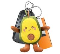Generisch Avocado Plush Small - Mini Fruit Keychain, Adorable Pendant, Soft Key Holder, Cute Bag Charm | Purse, Backpack, School Bag, Travel for Kids, Teens, Women, Gift, Accessories