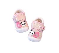 Generisch Baby Lauflernschuhe Niedlichen Panda-Motiven Sneaker Babyschuhe - Flach, Gummi, Hallenschuhe, Weiche, Bequemem, Freizeitschuhe, Anti-Rutsch, Wanderschuhe für Baby 0-18 Monate