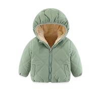 Generisch Baby Mädchen Wintermäntel Kleinkind Oberbekleidung Schnee Jacken Infant Jungen Warme Kleidung (Light Green, 12-18 Months)