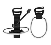 Generisch Backpack Walking Stick Holder Hands Free Heavy Duty Elastic Cord | Trekking Pole Fixing Strap for Trail Camping Outdoor Backpacking Mountaineering Women Men