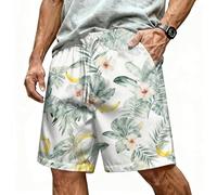 Generisch Badeanzug Badehose Herren 3XL Men Shorts Rote Shorts Herren Gym Badehose Eng Shorty Neopren Kurze Sporthose Mit Reißverschluss Summer Men