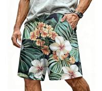 Generisch Badehose Herren Cargo Shorts Herren Badehose Lang Sexy Shorts Rote Hose Neopren Shorty 3XL Unterhosen Cargo Lustig