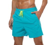 Generisch Badehose Herren Shorts Kurz Schwimmanzug Badeshorts Jungen 164 Kurze Eng Große Größen Männer Badestring XL 2 In 1 Cannonball Badehosen Für