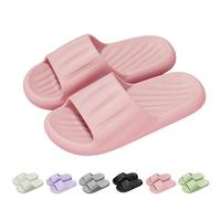 Generisch Badeschuhe Herren Damen Slippers Schlappen rutschfeste Badelatschen Hausschuhe Sommer Pantoletten Badeschlappen Indoor-Haus Anti-Rutsch Dusche Badeschuhe Pantoffeln Gartenschuhe House Shoes